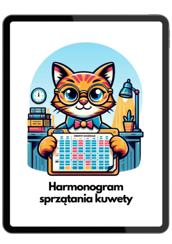 Harmonogram sprzątania kuwety