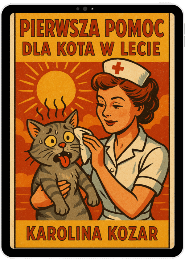 Pierwsza pomoc dla kota w lecie