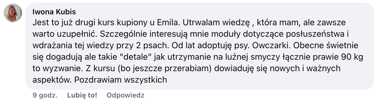 (1) Czerwony piesek - Tutaj możesz dodać swoją opinię o kursie... _ Facebook 2025-12-22 06-33-44
