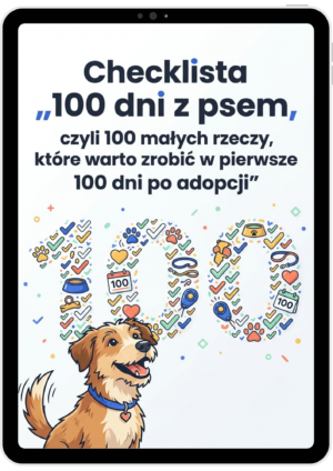 Checklista: 100 dni z psem - 100 małych rzeczy do zrobienia w pierwsze 100 dni po adopcji
