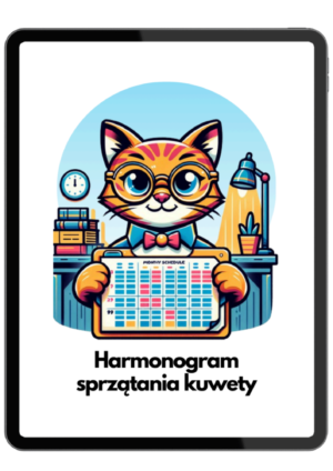 Harmonogram sprzątania kuwety