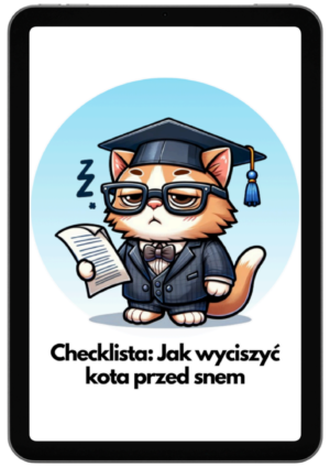 Jak wyciszyć kota przed snem?