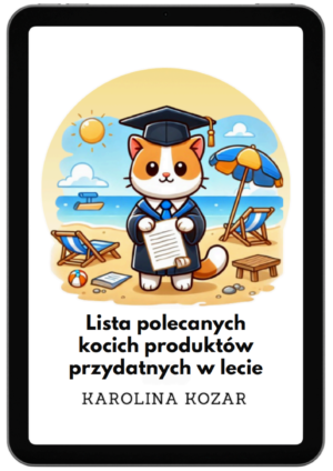 Lista polecanych kocich produktów przydatnych w lecie